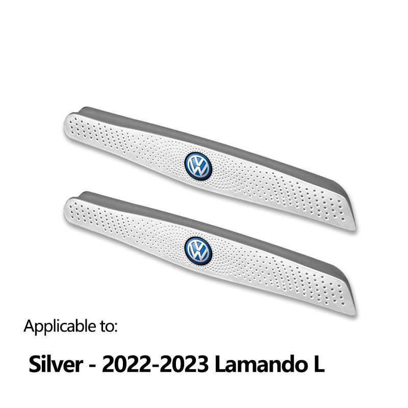Metal Car Rear Row Air Conditioning Vent Protective Cover For VW Tiguan Touran Golf Jetta Passat CC Magotan Sagitar Lavida T-ROC