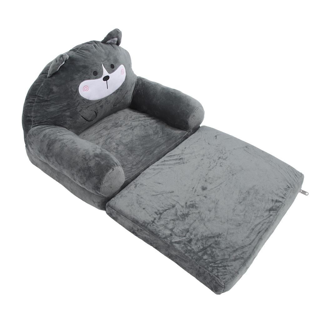 Baby Couch 2 in 1 Ausklappbare Kindercouch Klappbarer Ausklappbarer Kleinkindstuhl Kindersofa Umwandelbarer Säugling