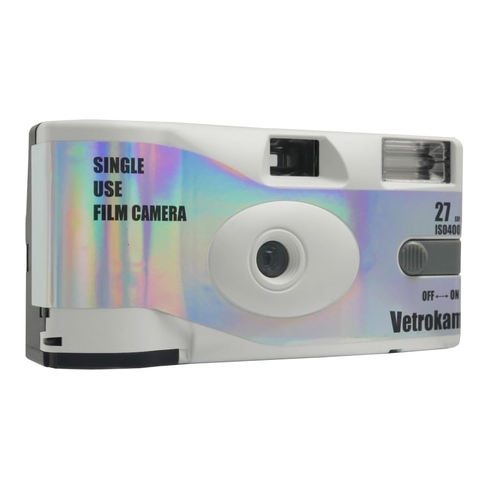 Vetrokam Film with Round String Strap Black or Beige 27 Flash Included 855408 SUC-NB400/27 Lens, (1 Included), Shots,