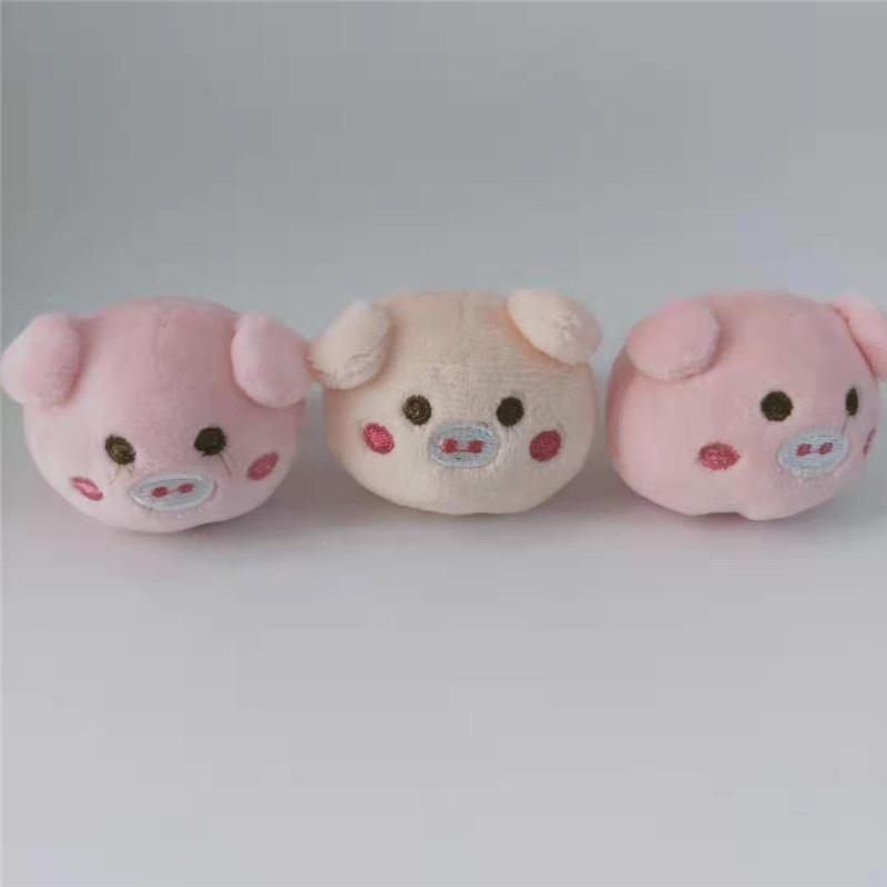 Mini-Weihnachtsgeschenk, süße Plüsch-Schweinekopfpuppe, Plüschtier-Dekoration, Spielzeug, Weihnachtsgeschenk für Mädchen, Jungen und Kinder