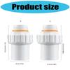 Sand Filter Pump Hose Adapter Water Hose Fitting Sand Tanks Straight Water Pipe With Threaded Joints Easy To Install