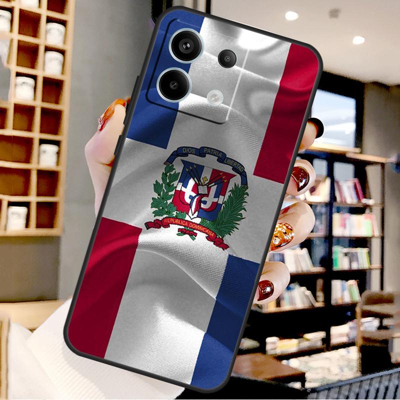 Dominican Republic Flag For Xiaomi Redmi Note 14 Pro 9 10 11 12 13 15 Pro Plus Case For Redmi 15 15C 14C 12C 10C 13C