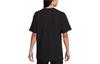 Nike T Shirts Men's Black Crew Neck Moderate Straight Fit FJ1144-010