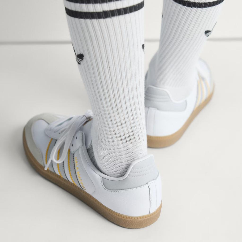 JQ4038 Real Madrid A Adidas Originals Samba 2025-2026 White Gum (Men's)