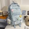 Schoolbag high value spotted schoolbag junior high school girls primary school students 1011 new high school students children backpack backpack