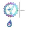 Stainless Steel Wind Spinner Bird Wind Spinner Craft Ornaments for Indoor Outdoor Garden Yard Decorations Birthday Gift