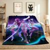 Fantasy Warriors Flannel Blanket Throw Blanket Soft Warm Sofa Bed Camping Home Decor Unique Christmas Gift C9211292