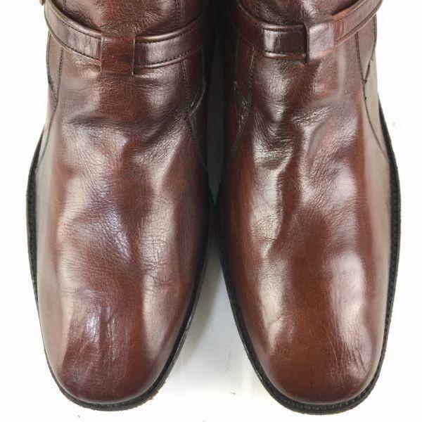 80s-90s Vintage FREEMAN Chukka Boots Short Boots Brown size 10E 27.5-28.0 Men's(USED)