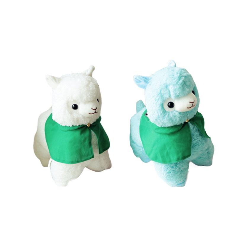 Large Plush Alpaca Toy In Cape Style Soft And Cute Stuffed Animal For Kids Vnba Brand