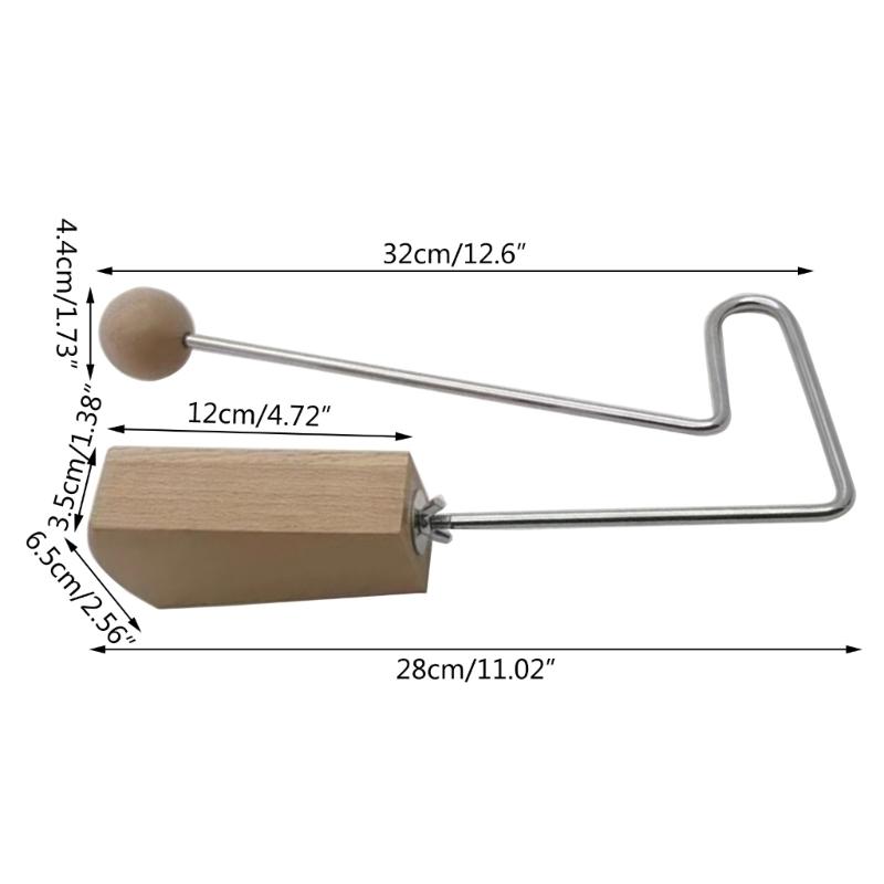 Wooden Vibrator for Kids and Adults Improve Hand Eye Coordination and Creativity with This Fun Musical Instrument Toy