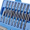 75mm Extra Long 1/4 Inch Magnetic Screwdriver Bit Set Torx Star Hex Spline Screwdriver Bits Kit for Home Repair