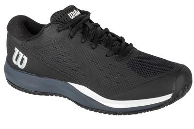 Rush Pro Ace, Mens Black Tennis Shoes