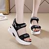 Don't Put On the New Sandals, the Wedge Heel Fish Mouth Is Breathable 8 Cm, and the Versatile Casual Low-top Shoes Are Anti-no Women's Sandals.