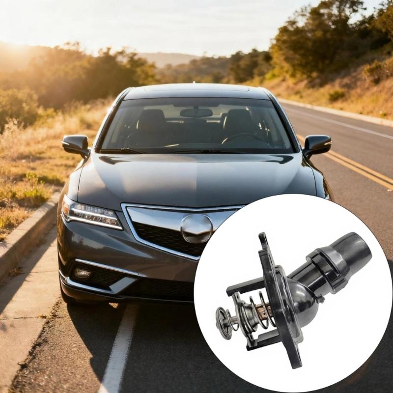 Car Engine Coolant Thermostat Assembly 19301-R40-A01 19301-RAA-A02 for 2.4L 2003 - 2012 Replacement Thermostat