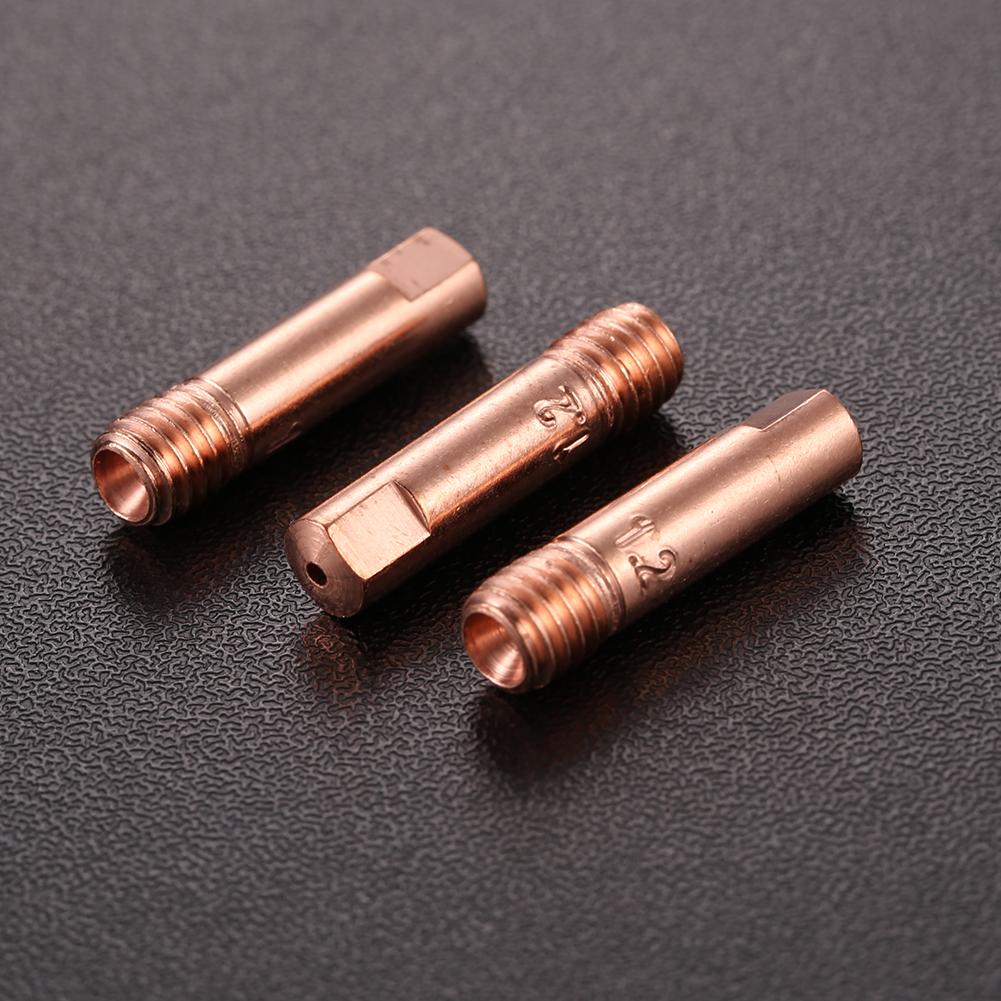 

20 шт. контактные насадки для сварки MIG, держатель разъема газового диффузора (1.2) К