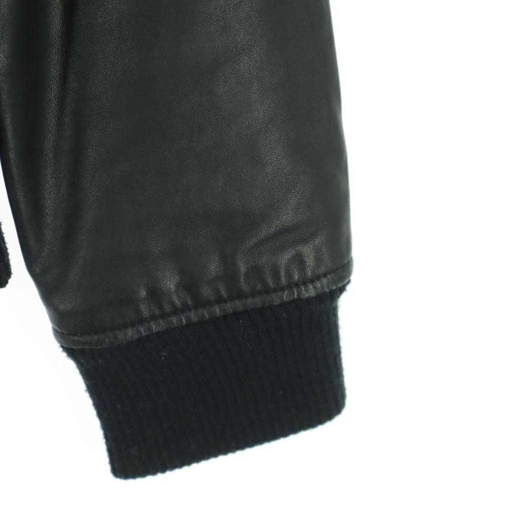 Audience Long sleeve leather Single riders jacket 2 black Sheep leather Men's Used