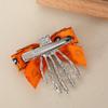 Cloth Ghost Claw Hair Clip Headwear Halloween Hairpin Retro Bow Knot Hair Clip  Back Head