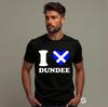 I Love Heart Dundee Scotland Children's Kids T-Shirt, Scottish Gift Tee