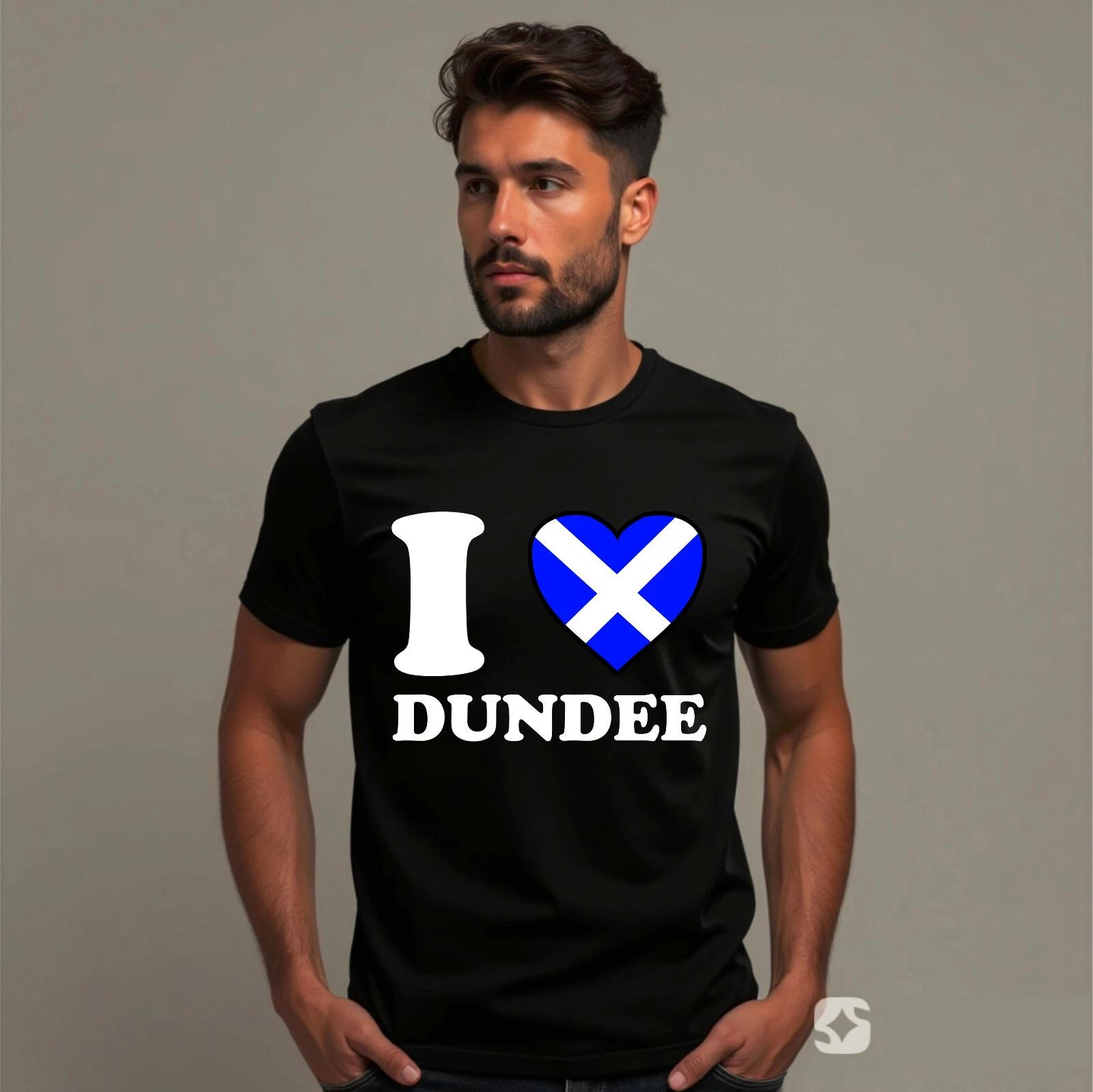

I Love Heart Dundee Scotland Children s Kids T-Shirt, Scottish Gift Tee 4XL