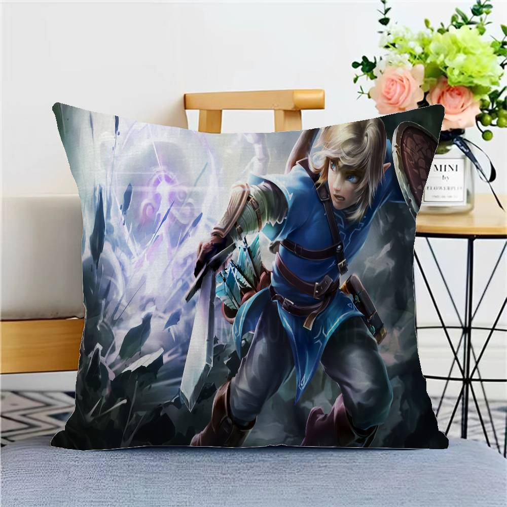 Die Legende von Z-Zelda Spiel Kissenbezug Zoll Bauernhausdekor Heim Überwurf Kissenbezüge für Couch Dekorationen