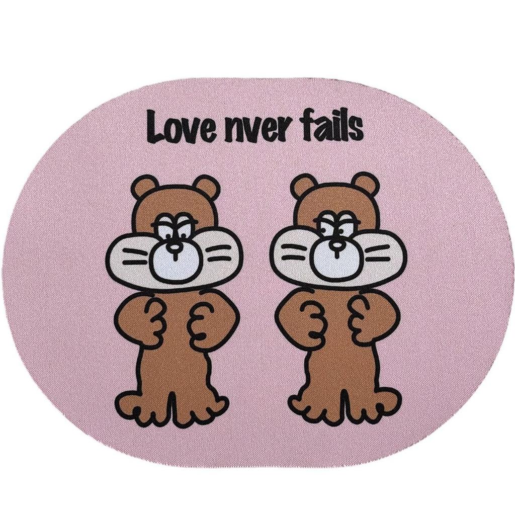 Chasing Light Series Mouse Pad: Portable Creative Cartoon Desk Pad for Student Dorm Rooms