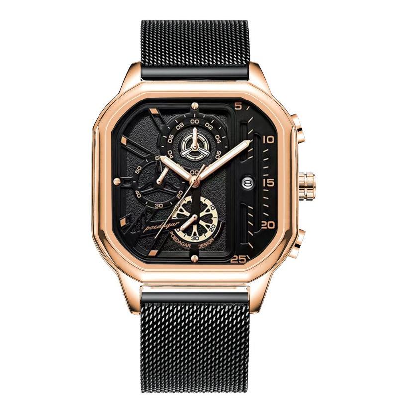 New Multifunctional Watch Top Brand Male Student Waterproof Luminous Quartz Fashion Watch