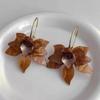 Acrylic Earrings Stud Floral Flower Drop Earring New Petal Earrings  Ladies Girls