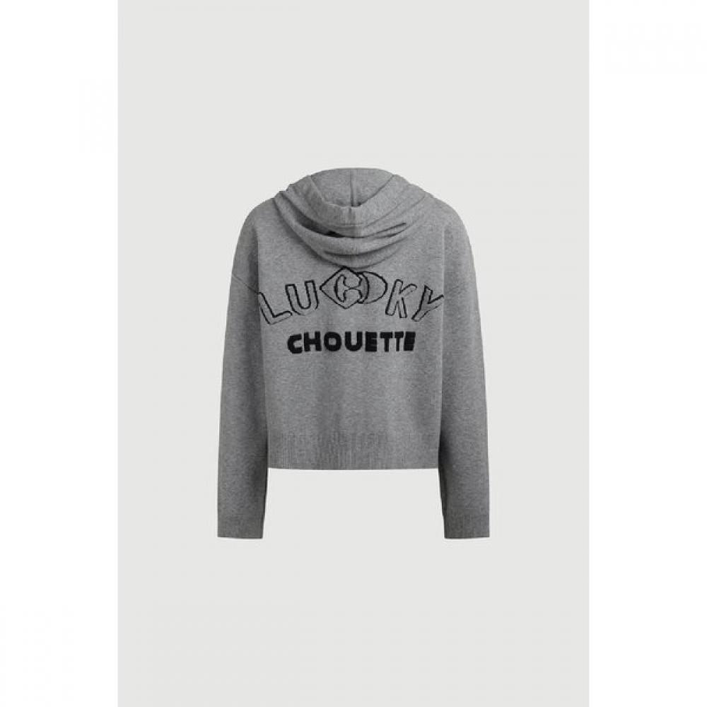 Lucky Chouette Jacquard Hooded Cardigan Lqwcx26300