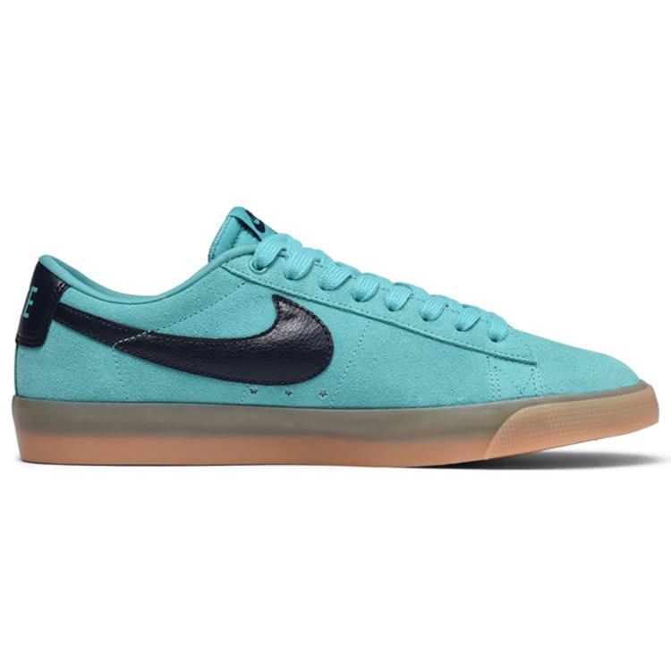 New Nike Sb Skateboard Blazer Low Gt Blue 704939-300