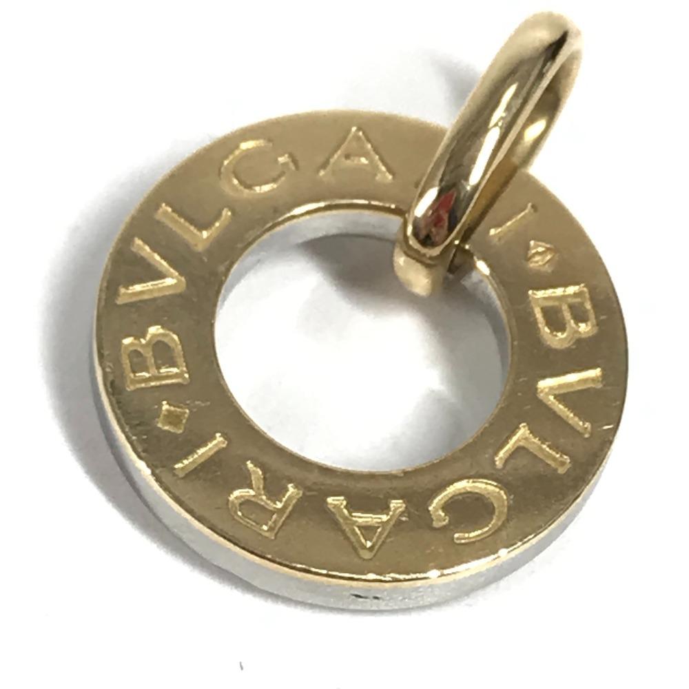 BVLGARI Necklace Jewelry Accessories Choker Logo Bicolor Gold K18YG Pendant top