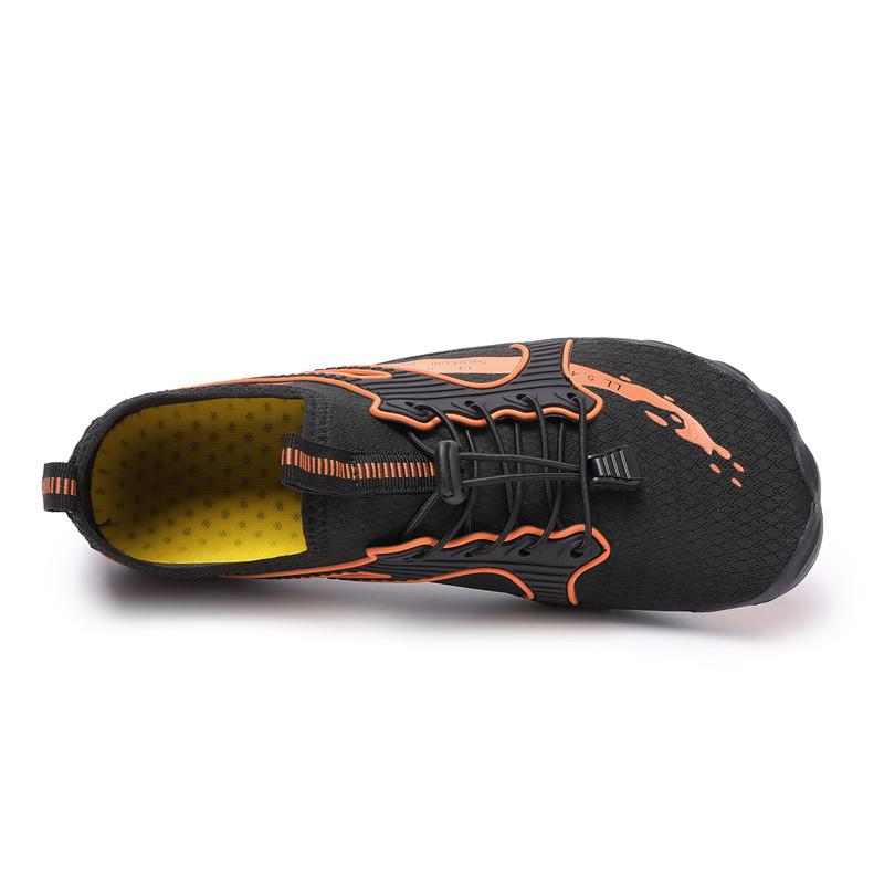 Atmungsaktive Wassersport-Schuhe Unisex Schnelltrocknende Watschuhe Rutschfeste Wasserschuhe zum Surfen Tauchen Angeln