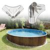 Poolrahmen-Eckstütze Kunststoff Poolrahmen-Eckverbinder Halterungen Ersatzteil für Aufstellpool