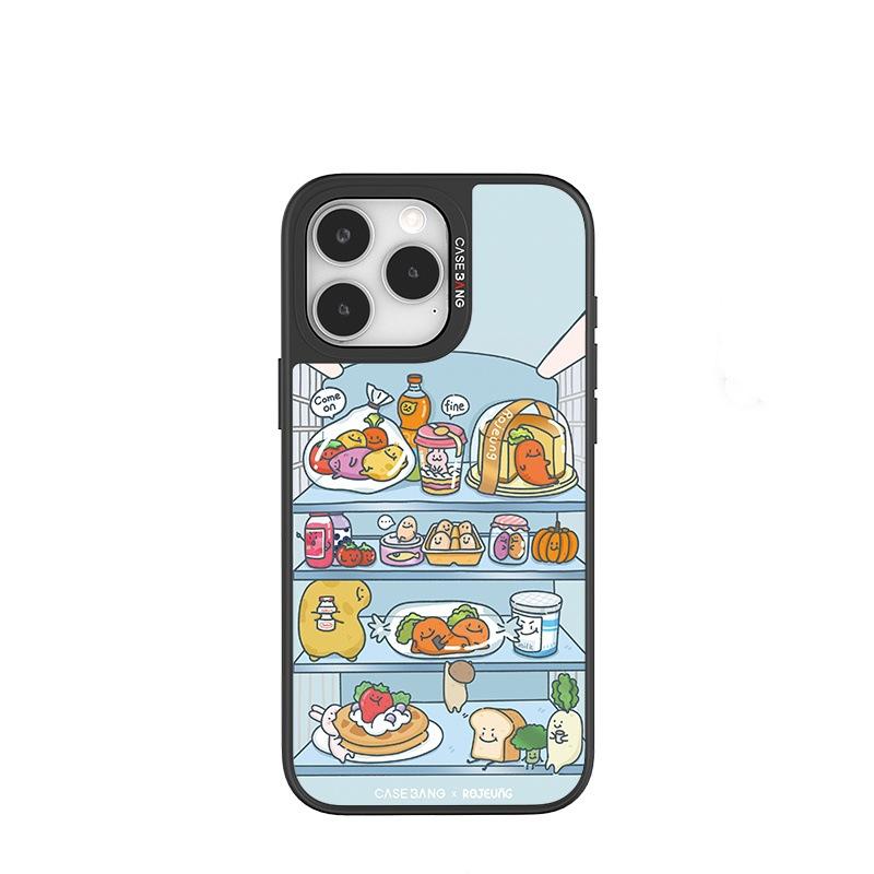 Caicai for IPhone16ProMax Mirror Phone Case for Apple 15plus New Model 14 Anti-fall 13 Trendy Brand 12