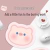Cute Pig Mouse Pad - Non-Slip Cartoon Desk Mat for Office