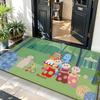 Cartoon I-In the Night G-Garden Floor Mat Soft Flannel Floor Mat  Suitable for Entryways, Living Rooms, Bedrooms, and Bathrooms