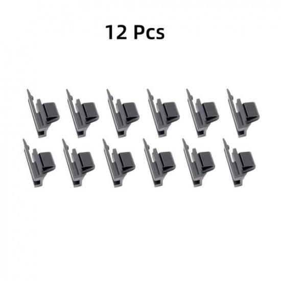 12Pcs For BMW Mini R55 R56 R57 R59 Front Grille Hood Moulding Clips 51132754667