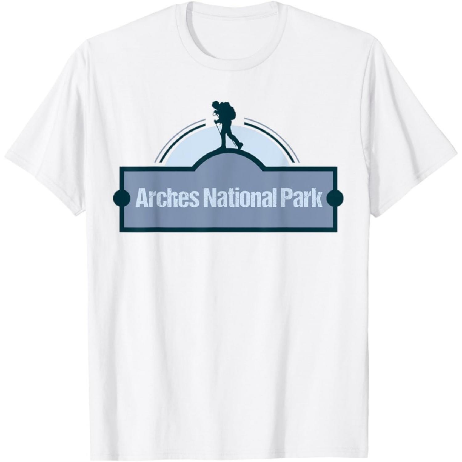Футболка Национальный парк Арки XXXXXL белый