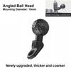 Motorcycle Angled Base M10 M8 Ball Head Adapter Motorcycle Bracket For Go Pro Camera Smartphone GPS Mounts Base Holder Accessori