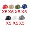 USSR USA UK Japanese Military Building Blocks Accessories Character Soldier Helmet Toy Hats And Helmets Mini Brick Army S022 DIY