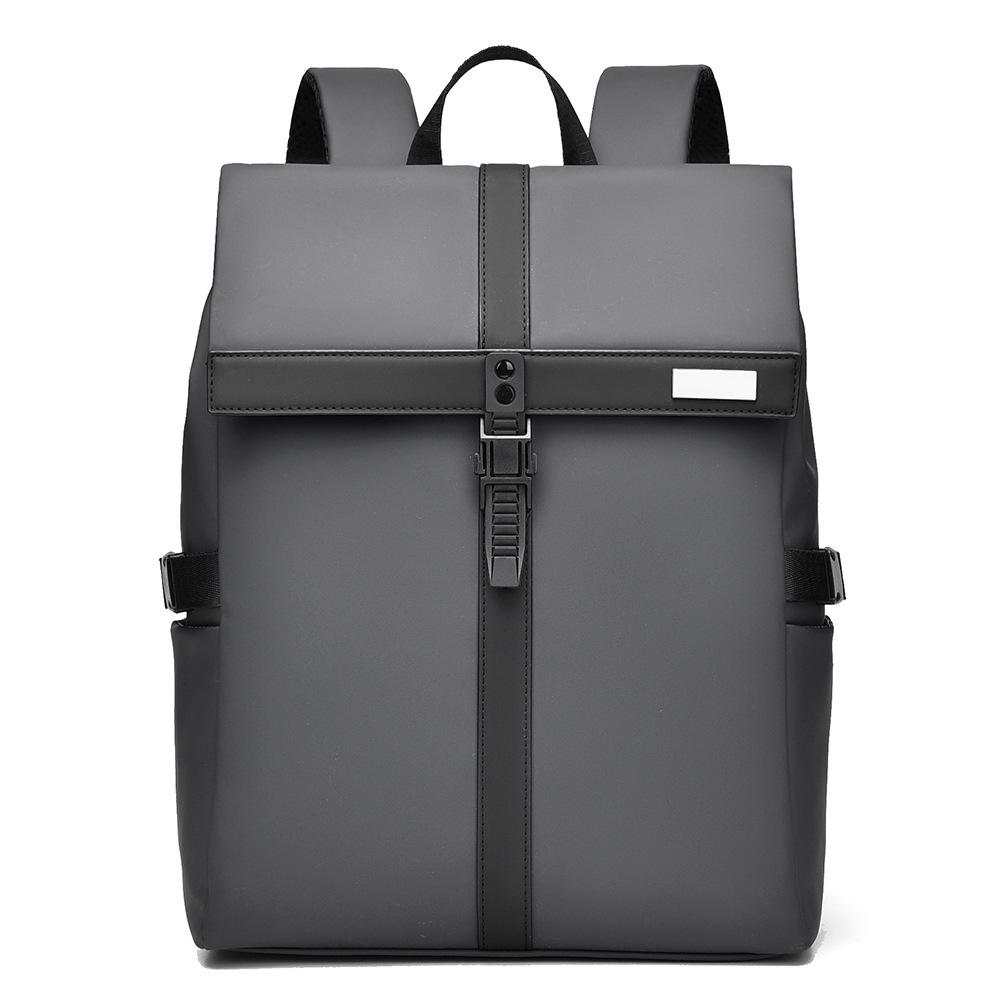 Flip-top Men's Backpack, Large-capacity Business Travel Backpack for Both Men and Women, Multi-functional Computer Bag, Backpack