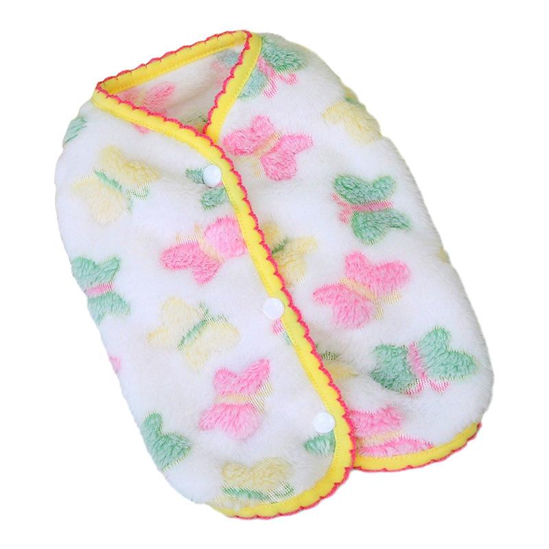 Princess floral pet clothing small dog cat teddy dog clothes spring autumn and winter new vest vest