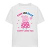 Peppa Pig Womens/Ladies Pink Or Blue Aunty Pig Loves You T-Shirt