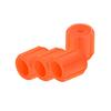 Glow-in-The-Dark Tire Valve Caps Set Universal Waterproof Lights Stem Covers Wear-Resistant Vehicle Tire Valve Caps