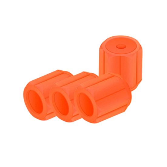 Glow-in-The-Dark Tire Valve Caps Set Universal Waterproof Lights Stem Covers Wear-Resistant Vehicle Tire Valve Caps