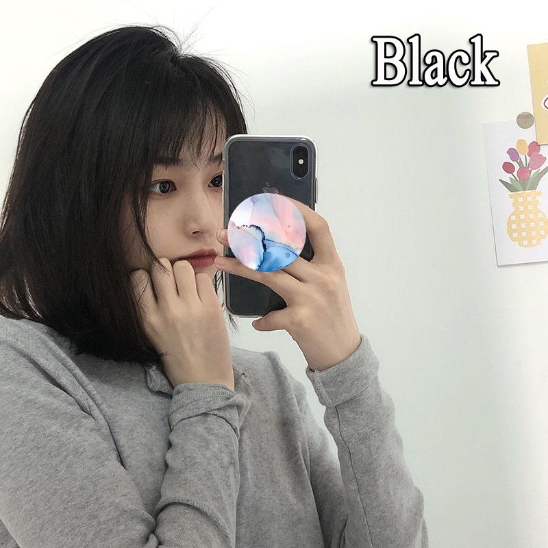 Artistic Quicksand Support Holders Supports For Mobile Tablets Retractable Finger Grip Holder