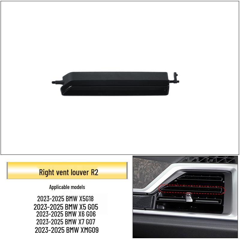 BMW X5/X6/X7 Air Vent Repair Kit: Adjustment Knob Shaft & Panel Frame