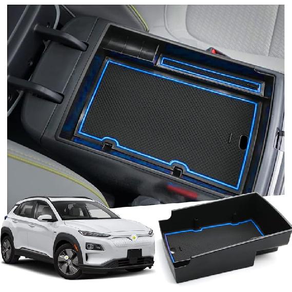 

Ruiya 2026 Органайзер центральной консоли для Passport, для аксессуаров Honda 2026 Passport, материал ABS, лоток для перчаток консоли подлокотника, совместимый с Honda 2026 Kona EV