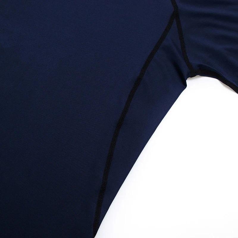 Fashion Compression T-Shirt for Men Short Sleeve Sport Tees Fitness Running Sweat-Resistant Sportsear Casual Gym Elastic Quick Dry Jogging Summer Tops