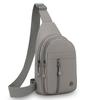 Damen-Brusttasche mit mehreren Reißverschlusstaschen und verstellbarem Riemen