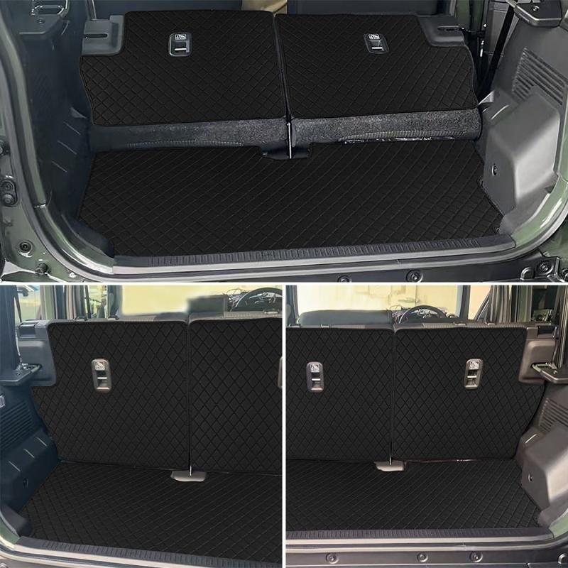FOR SUZUKI JIMNY NOMADE 2025 2026 Rear Trunk Mat Anti-Dirty Leather Waterproof Cargo Liner Tail Box Pad Internal Accessory